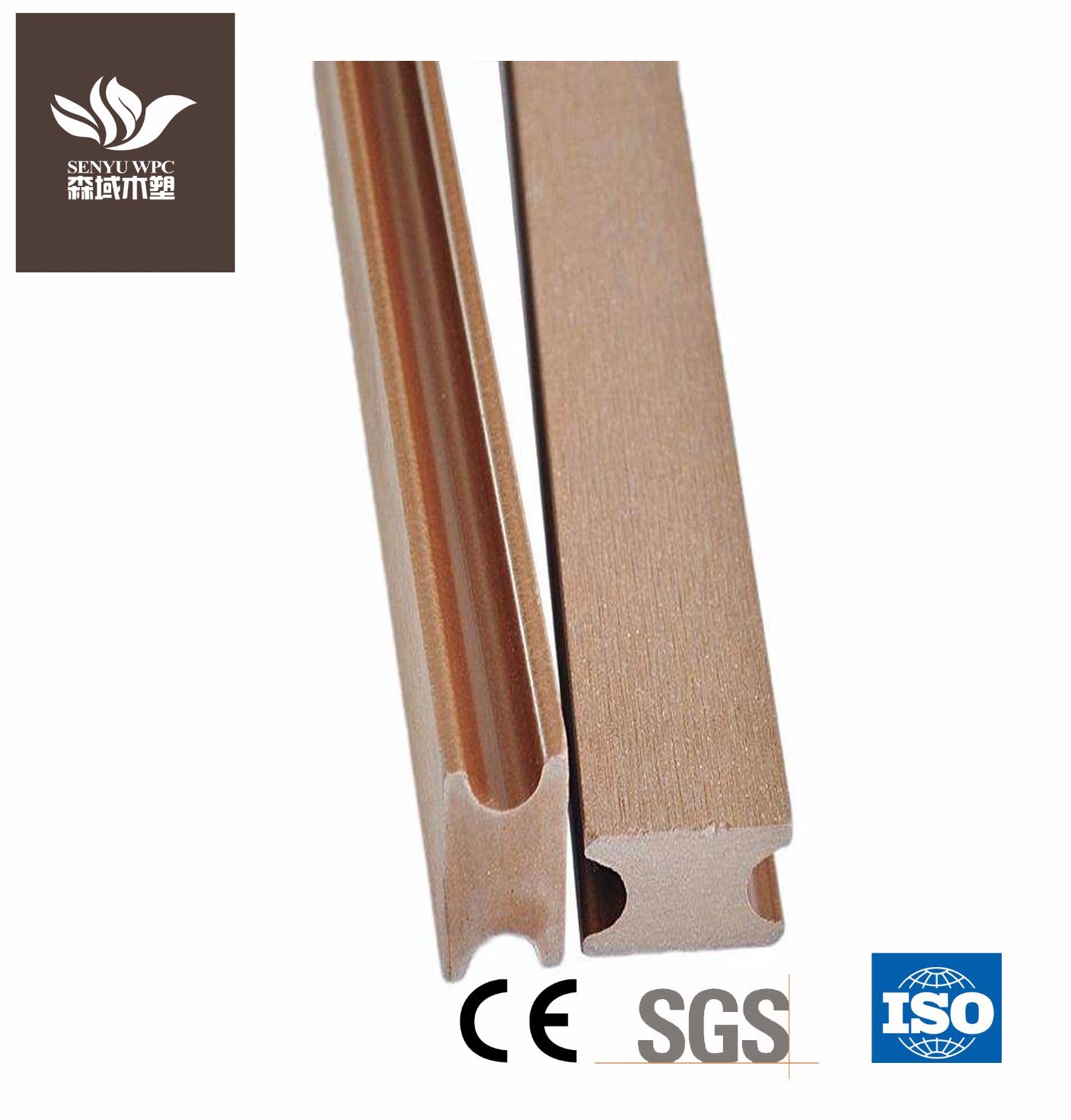 WPC Keel Joist for Outdoor Flooring with CE/SGS